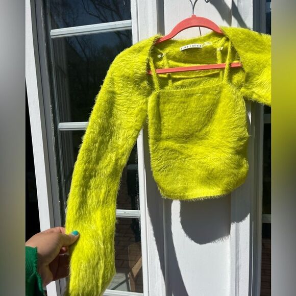 Alice and Olivia Luetta Sweater Shrug Set NWT - Picture 9 of 13